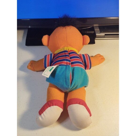 Tyco Sesame Street Tickle Me Ernie Plush Vintage 1996 WORKS - Picture 3 of 4